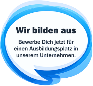 Wir bilden aus - Jetzt bewerben